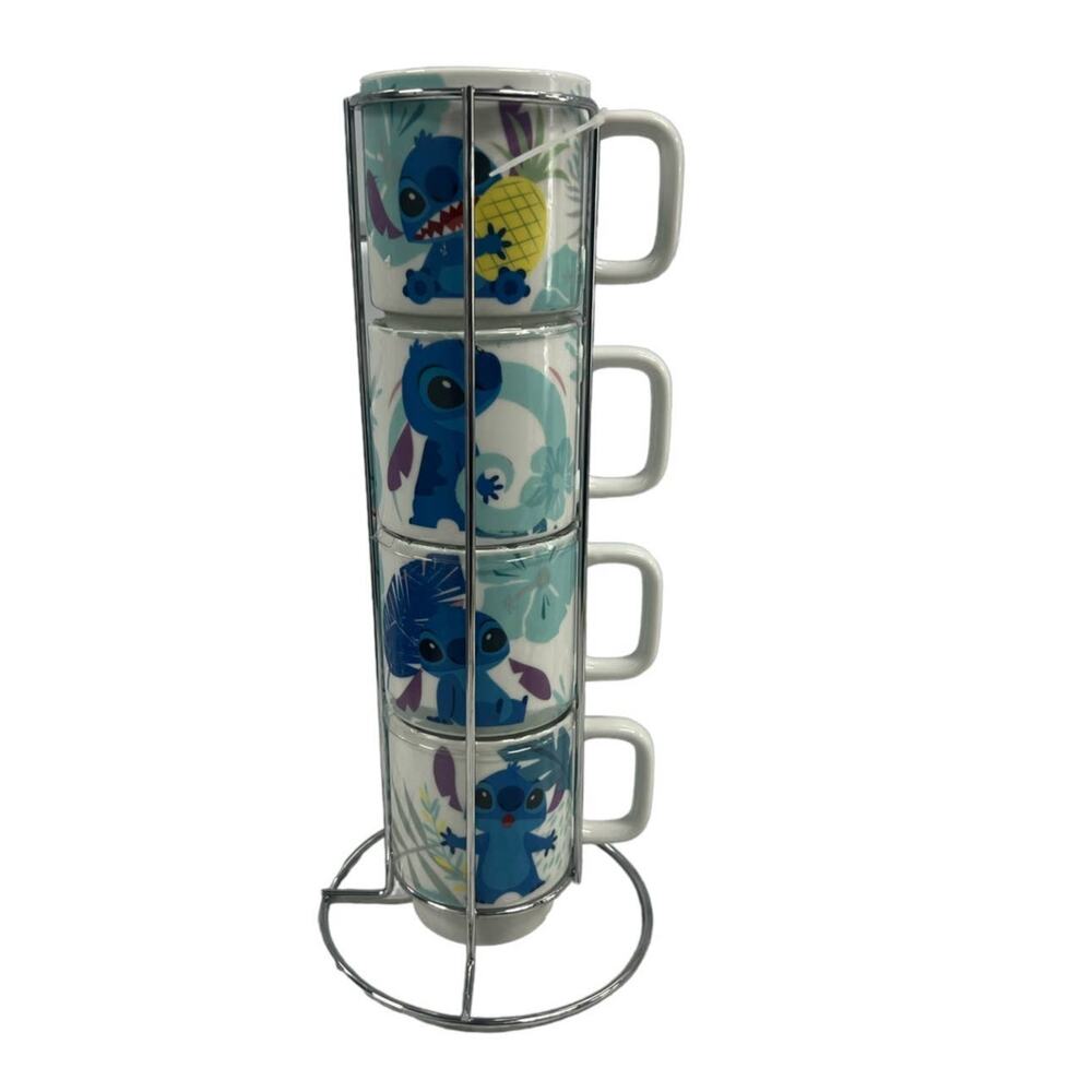 Lilo and Stitch Mug Stack, Christmas Disney Gift